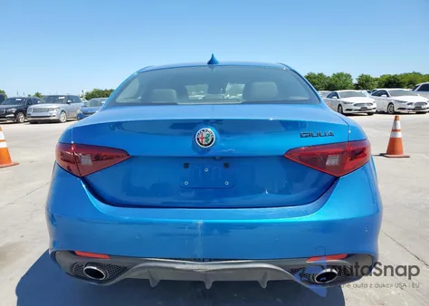 2018 Alfa Romeo Giulia Ti from USA, damaged, VIN ZARFAECN8J7596954